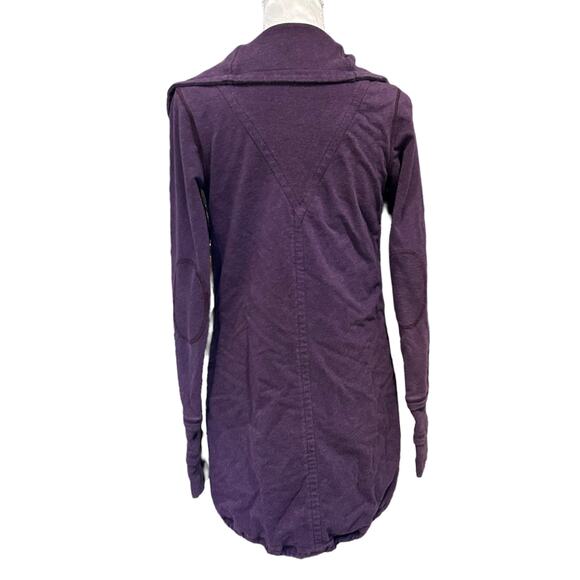 Lululemon Gratitude Wrap Jacket Womens Sz 4 Purple Double Breasted Activewear - Picture 2 of 16